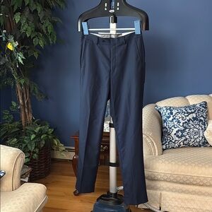 Van Heusen Blue Dress Pants Tailored Fit 30Wx32L